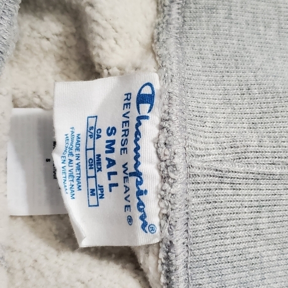 Champion Reverse Weave Jogger Sweatpants Size Small Colorblock Gray - Picture 10 of 12